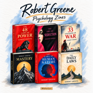 Robert Greene Psychology Zines - 6 in 1 Package