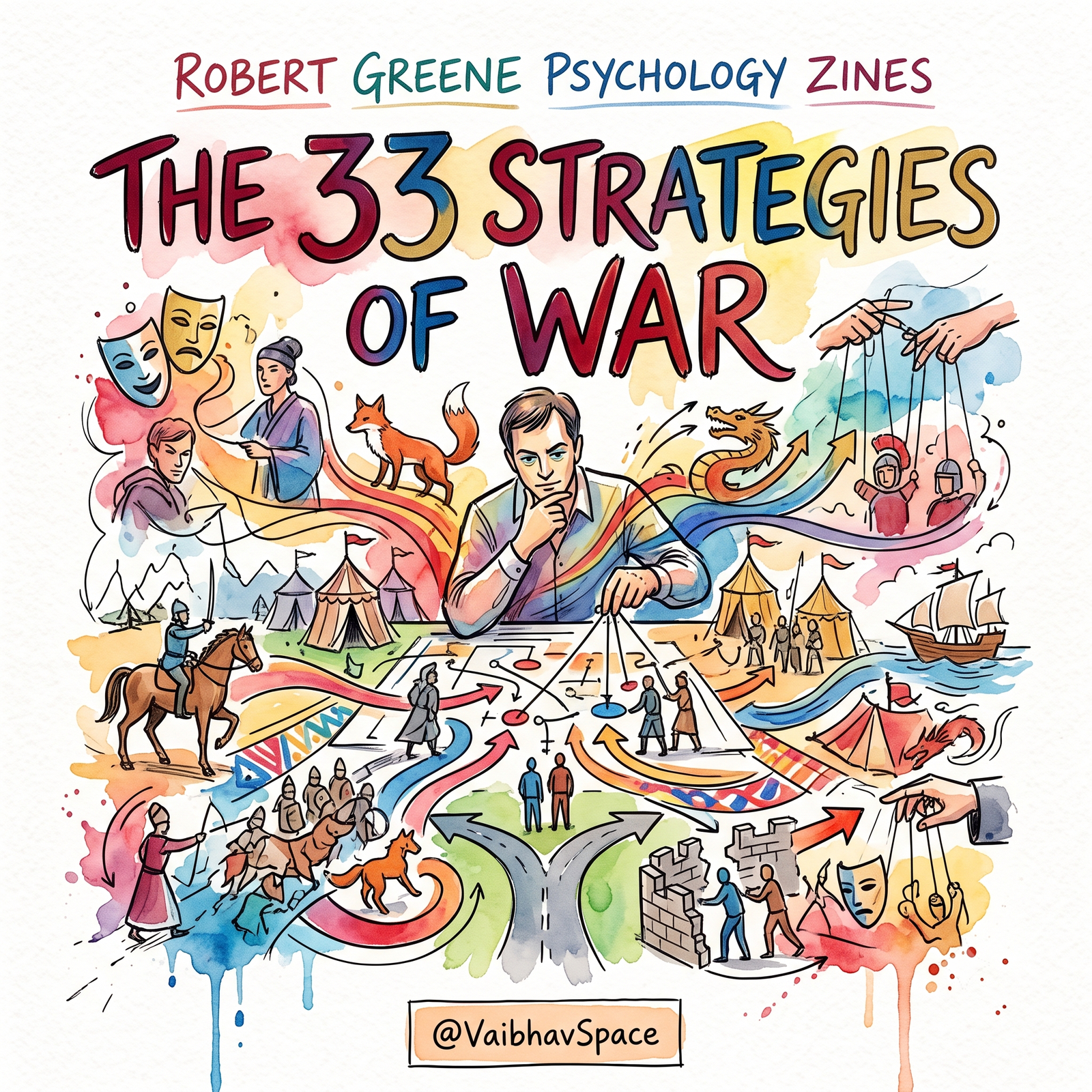 Robert Greene Psychology Zines - 6 in 1 Package - Image 9