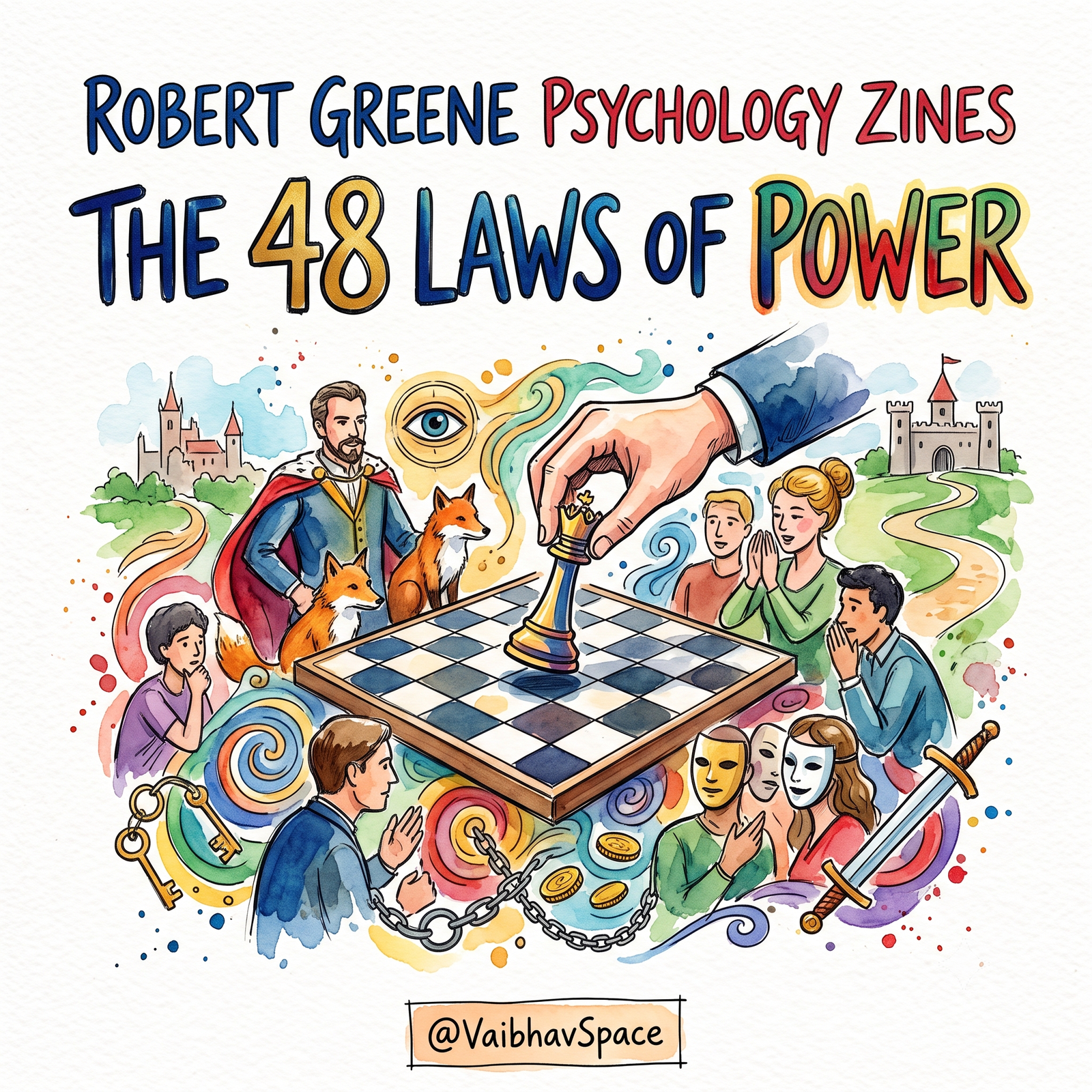 Robert Greene Psychology Zines - 6 in 1 Package - Image 3